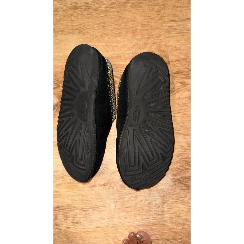 UGG Tasman Suede Shearling Slippers Fits Womens 7.5-8 Tag Reads US 6 - Picture 2 of 4
